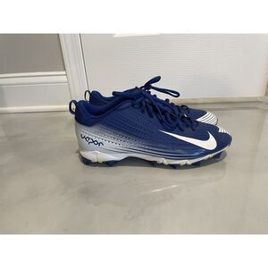 Nike Vapor Max Cleats Men's 11.5 White And Blue‎